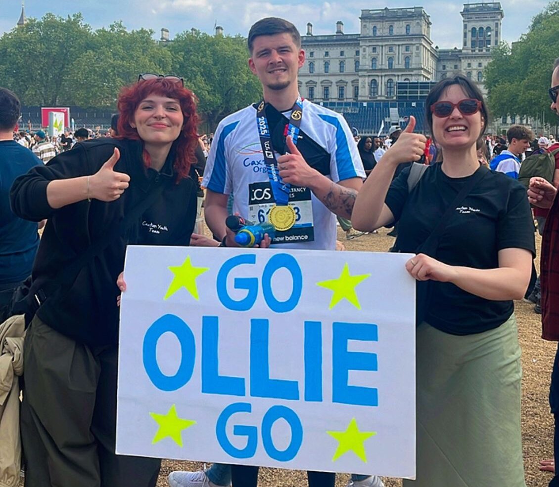 Caxton at the 2025 London Marathon - Caxton Youth Club